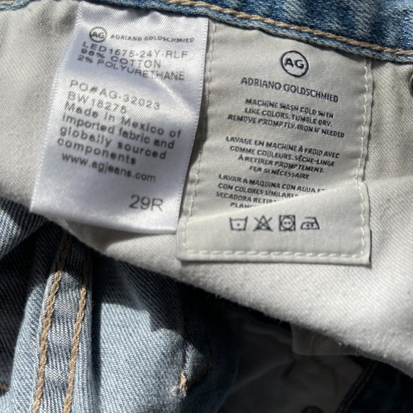 AG-ED DENIM LIGHT WASH JEANS - Picture 6 of 8